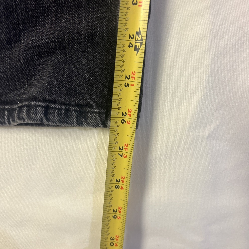 Levi's 511 Jeans Slim Fit Dark Wash Stretch Denim kids 28x28 (Actual) Black - Picture 5 of 8